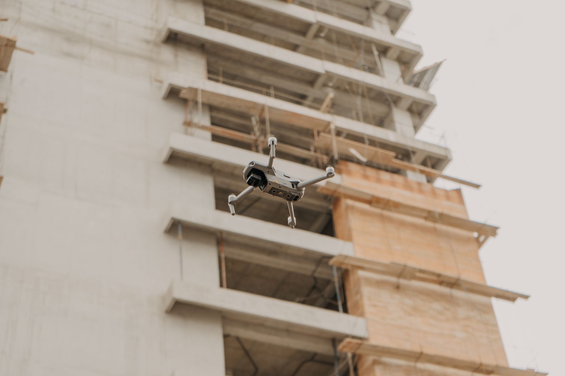 Vivienda unifamiliar en construcción